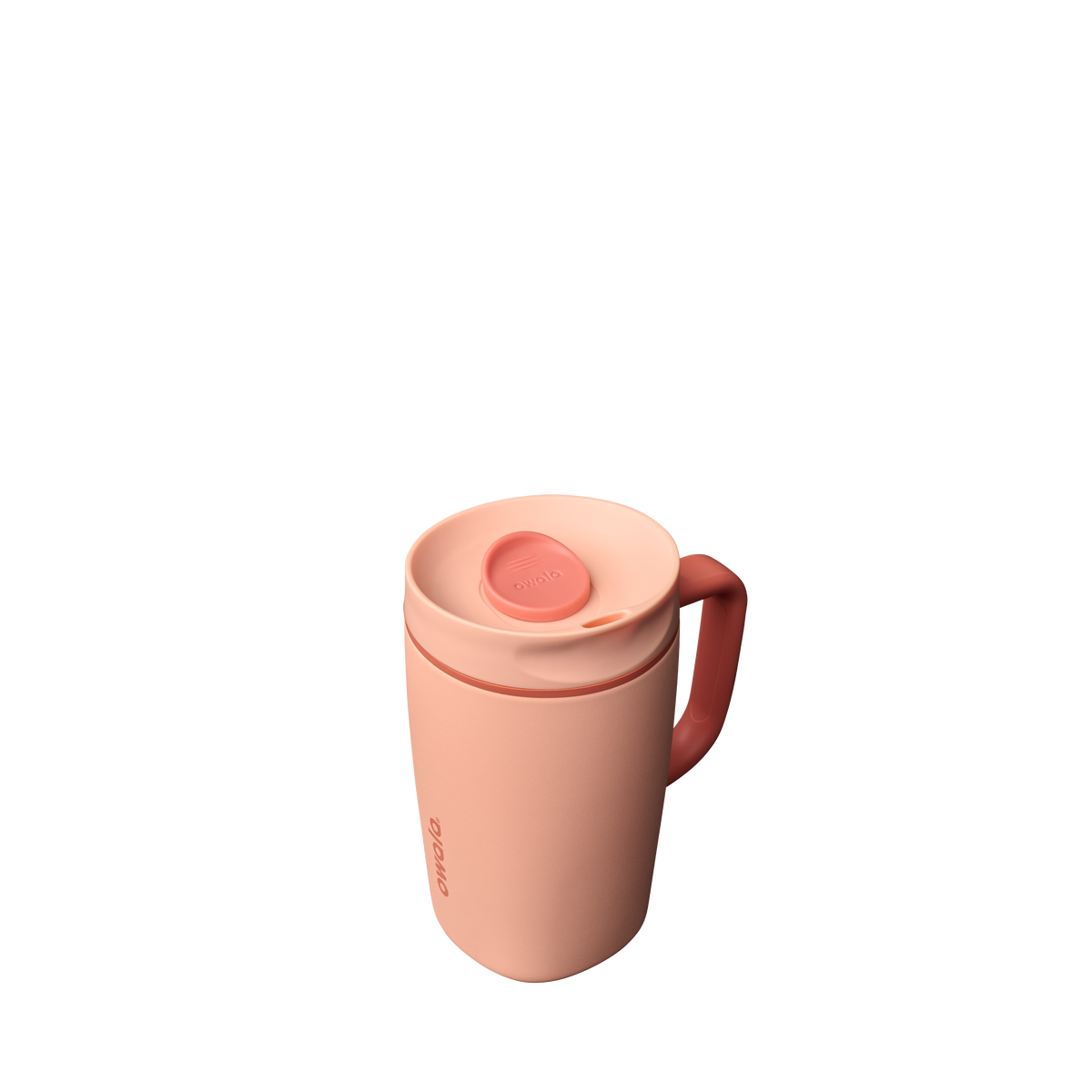 SmoothSip® Slider with Handle - Peach of Mind / 24oz / Stainless Steel